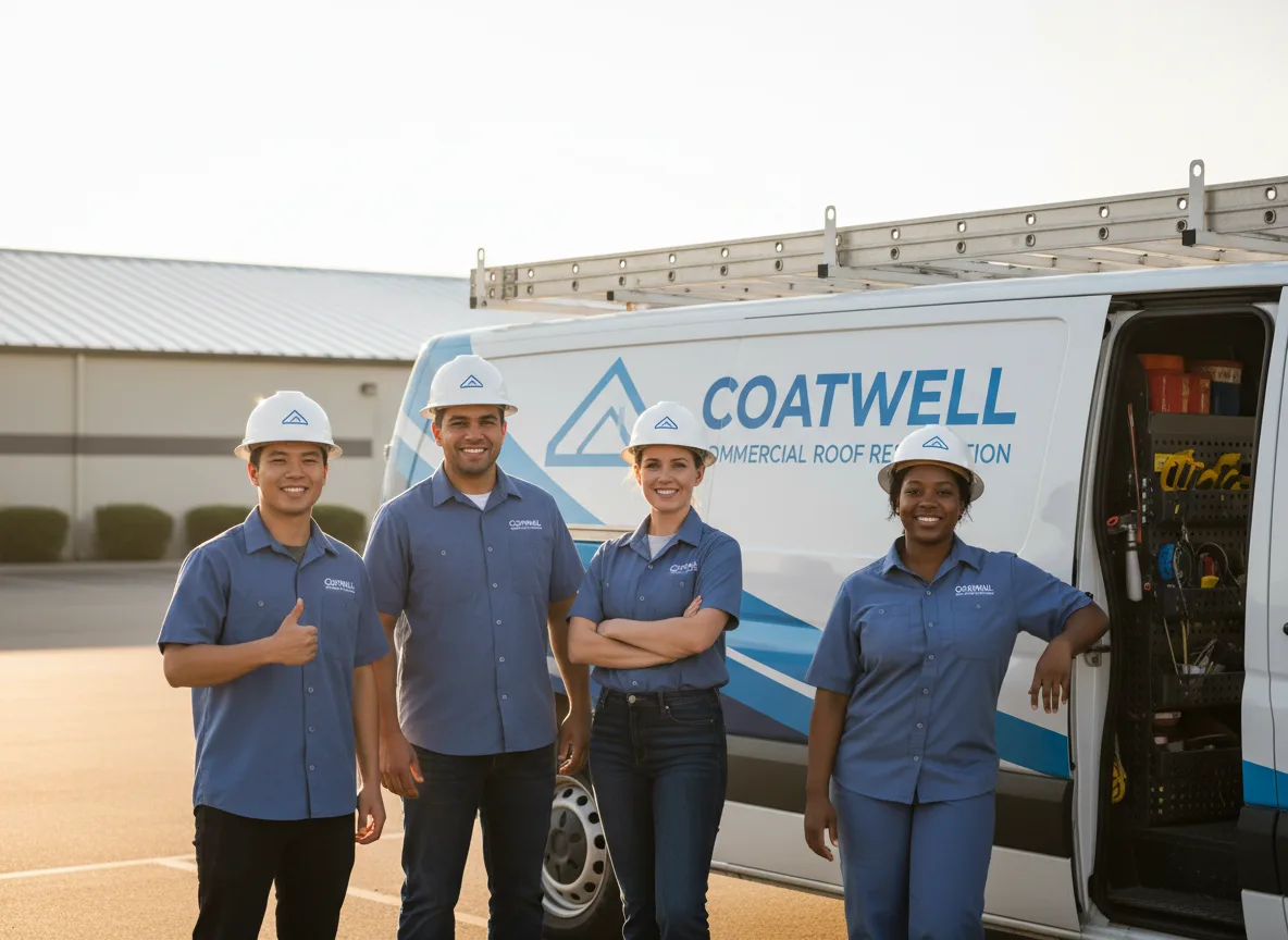 Commercial roof coating company in Showell, MD